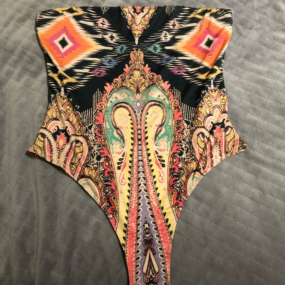 Fashion Nova Colorful Bodysuit